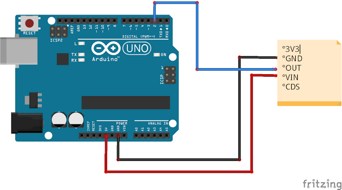 Coolest Motion Detection Sensor Ever Circuit Diagram