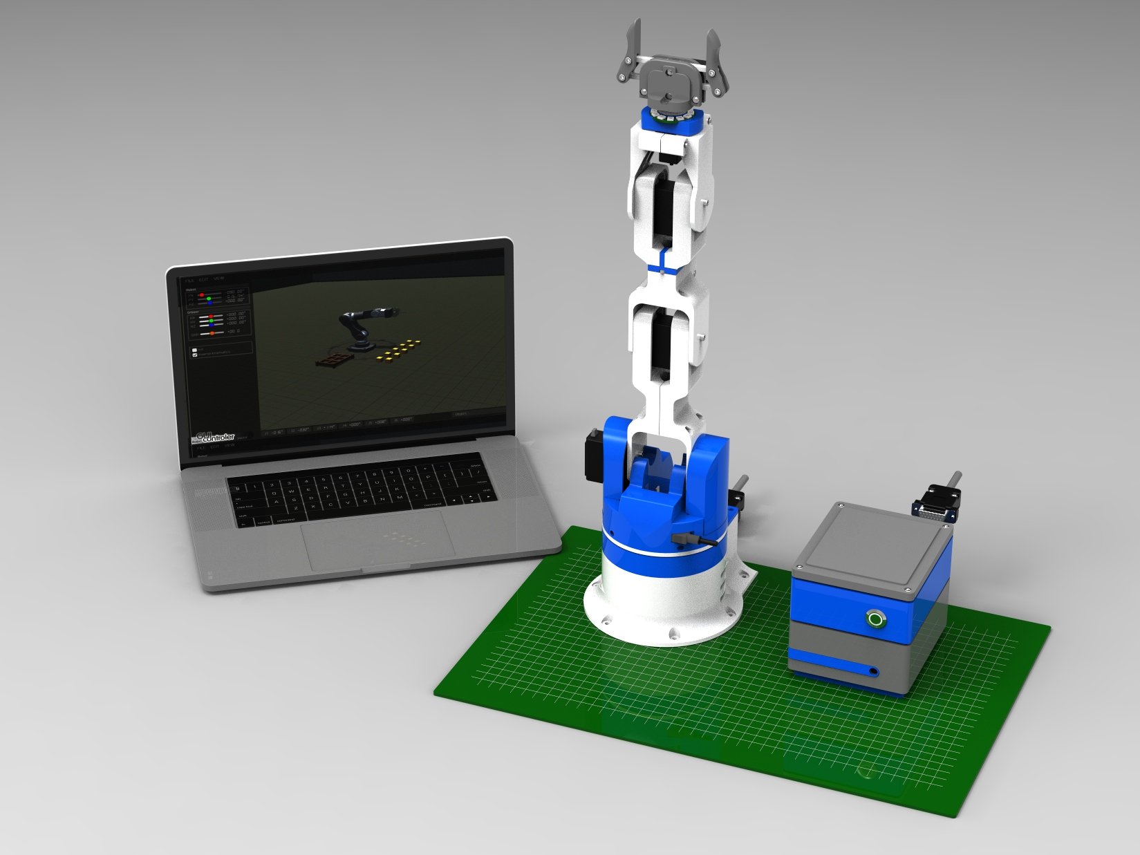 6 DOF-Roboterarm-Potentiometer-Servoknopf-Steuerplatine-Erweiterungsplatine 
