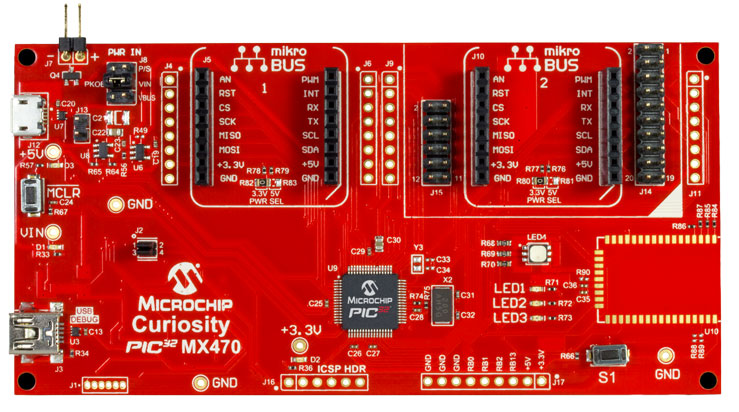 Curiosity PIC32MX470