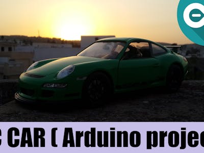 RC Porsche Car (Arduino Project)