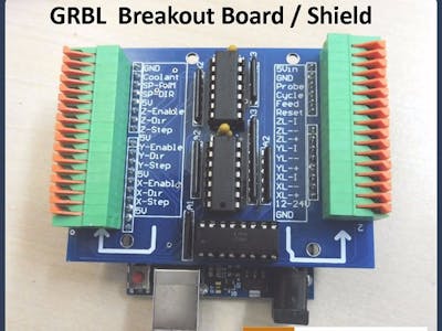 GRBL  Breakout Board/Shield Arduino Uno