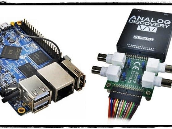 Using Digilent Analog Discovery in Orange Pi PC PLus