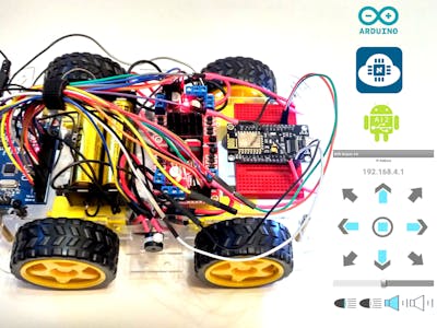 From BT To WiFi: Creating WiFi Controlled Arduino Robot Car