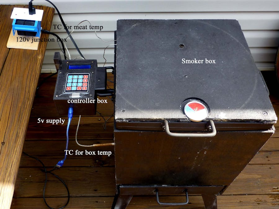 Complete PID Electric Smoker Control with Bluetooth
