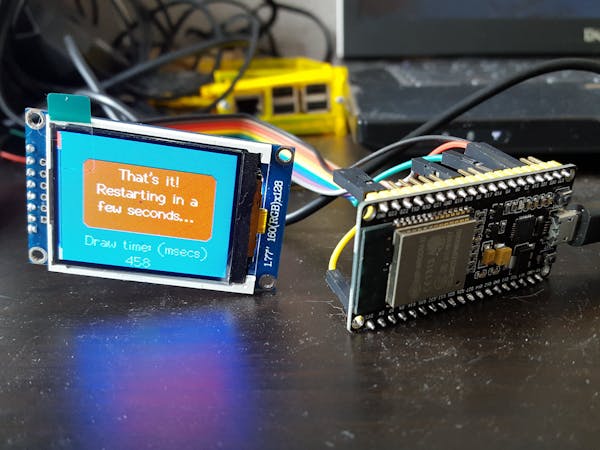 Cheap 1.77 Inch TFT-screen on ESP32 - Hackster.io