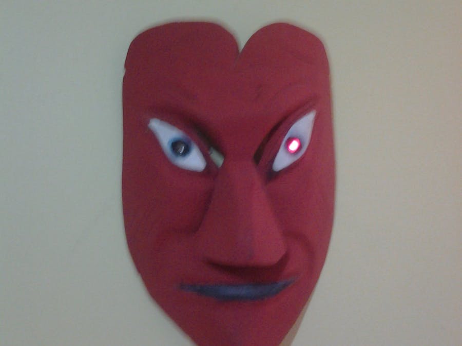 Mask with Blinking Eye