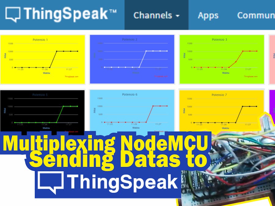 NodeMCU and ThingSpeak