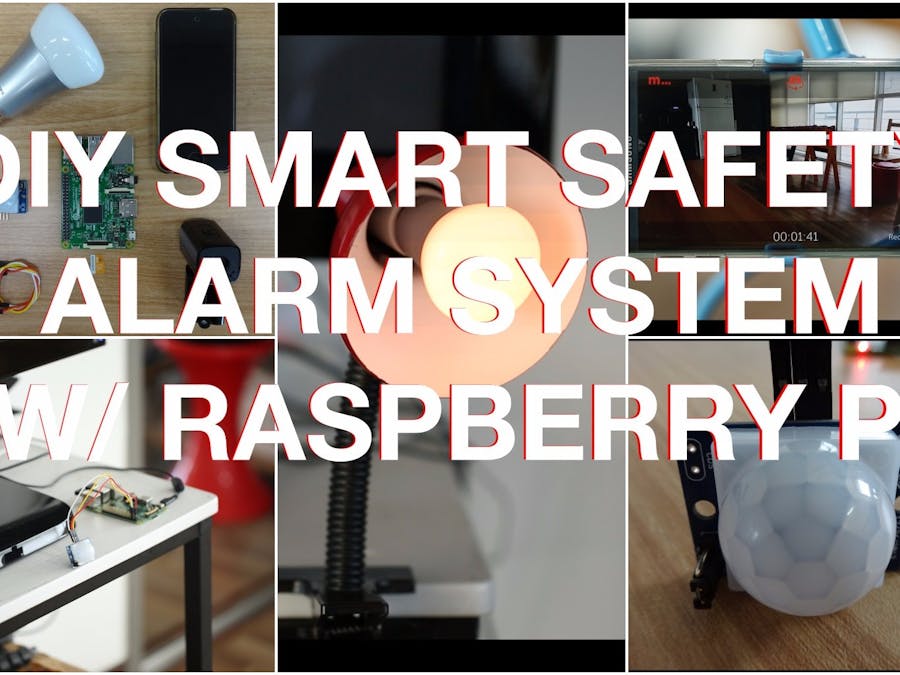 DIY Cheap Safety Alarm System w/ Raspberry