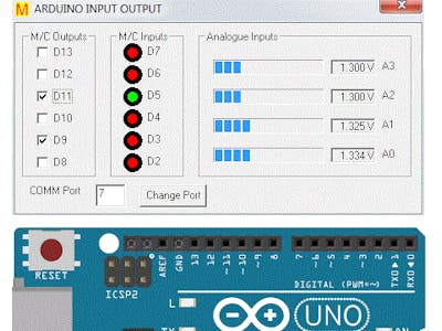 Arduino Inputs Outputs on PC
