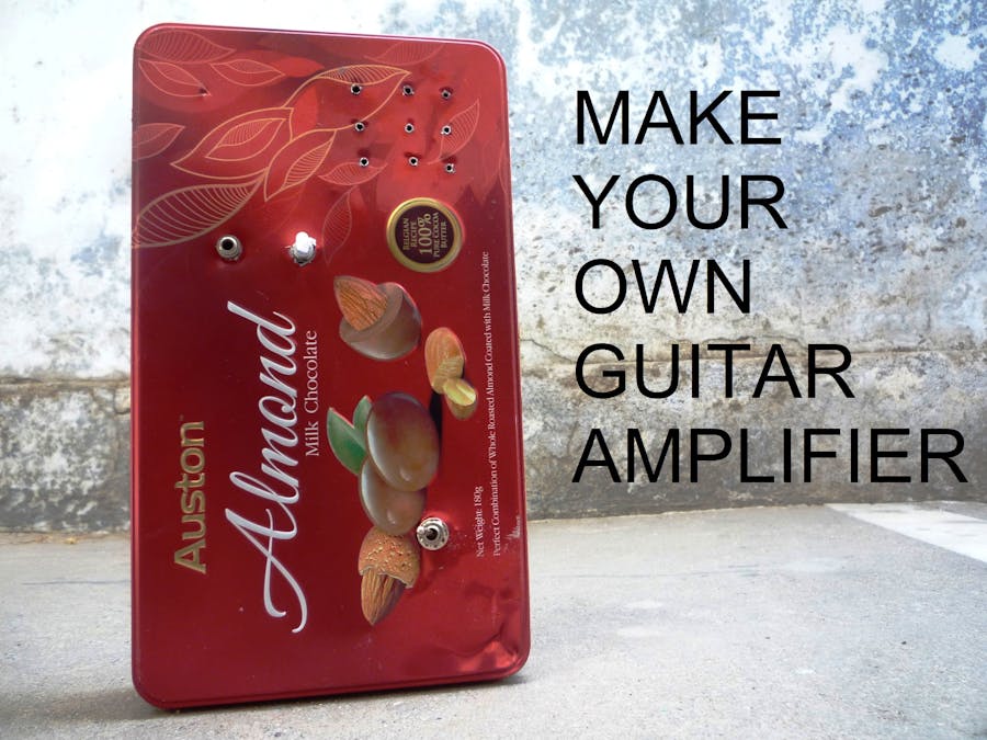 Portable and Recycled Guitar Amplifier