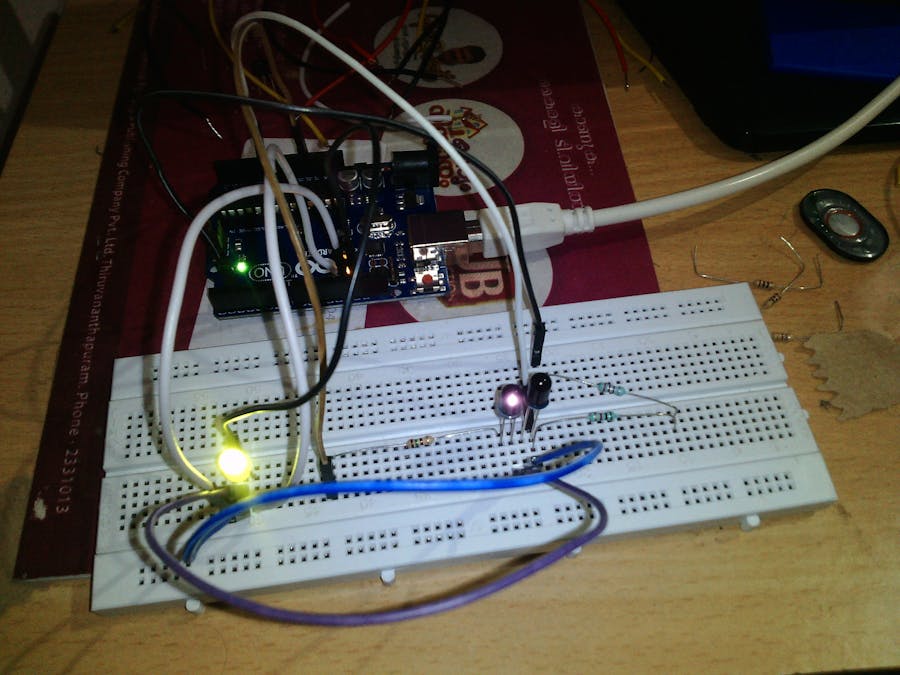 Simple Obstacle Sensor with Arduino 