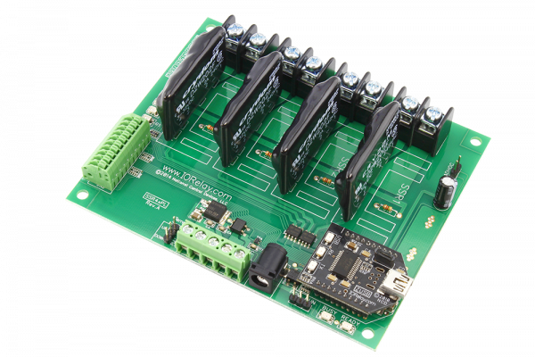 Solid State Relay Controller 4-Channel + 8 Channel ADC ProXR Lite