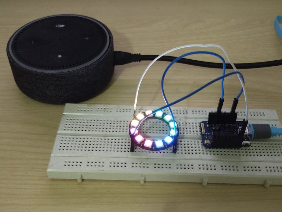 Control RGB LED Strip using  Echo Alexa and NodeMCU 