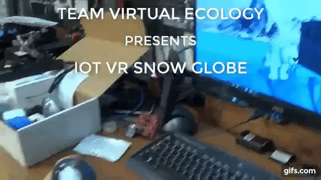 Let it Snow - IoT Snow Globe with Virtual Reality Web - V2 - Hackster.io