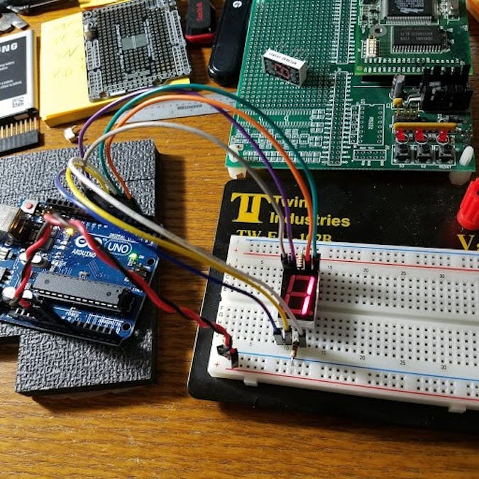 Launch Pad Count Down Sequence Display