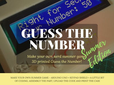 Guess the Number with Arduino KeyPad