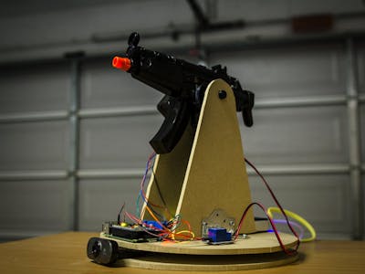 Raspberry Pi Motion Tracking Gun Turret
