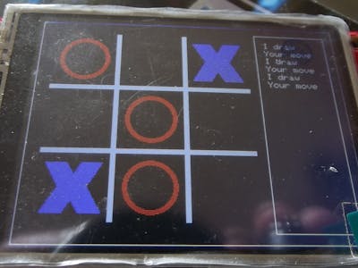 Arduino Due TIC TAC TOE with Touchscreen