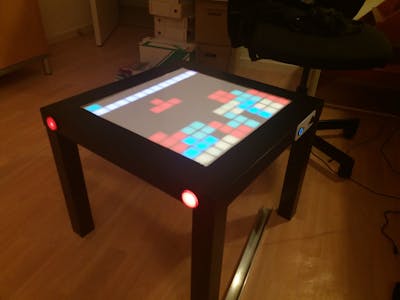 Interactive LED Table for 50€