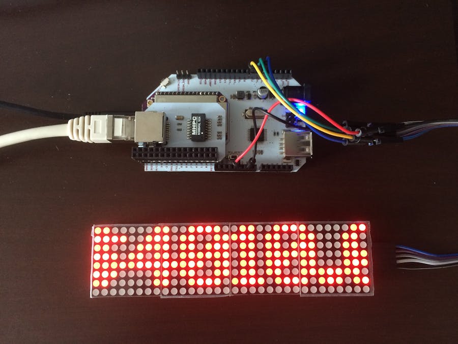 Omega Scrolling Marquee Display