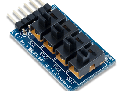 Using the Pmod SWT and Pmod LED with Arduino Uno