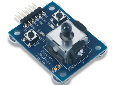 Using the Pmod JSTK with Arduino Uno