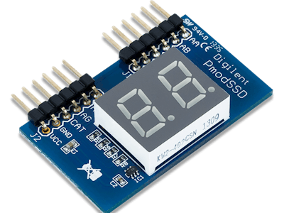 Using the Pmod SSD with Arduino Uno