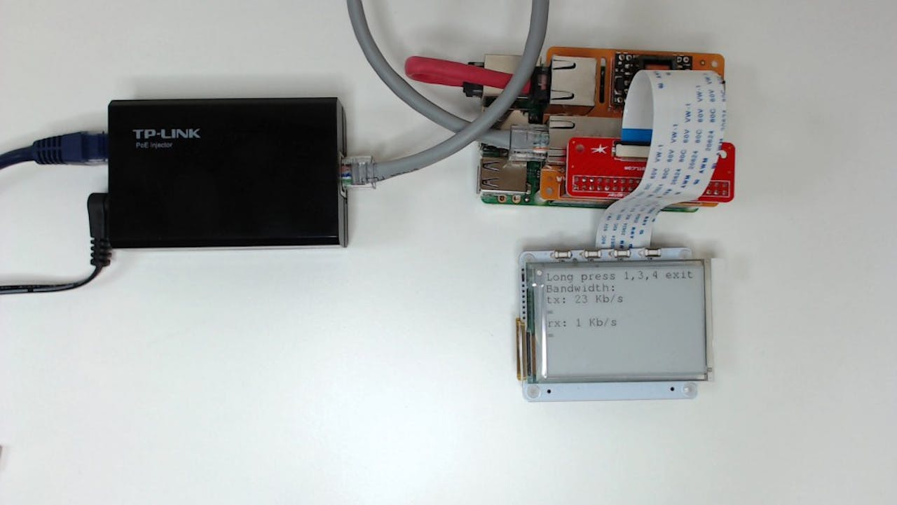 Raspberry Pi Access Point With Papirus And Pi Poe Hackster Io