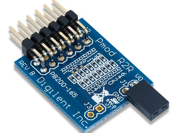 Using the Pmod R2R with Arduino Uno