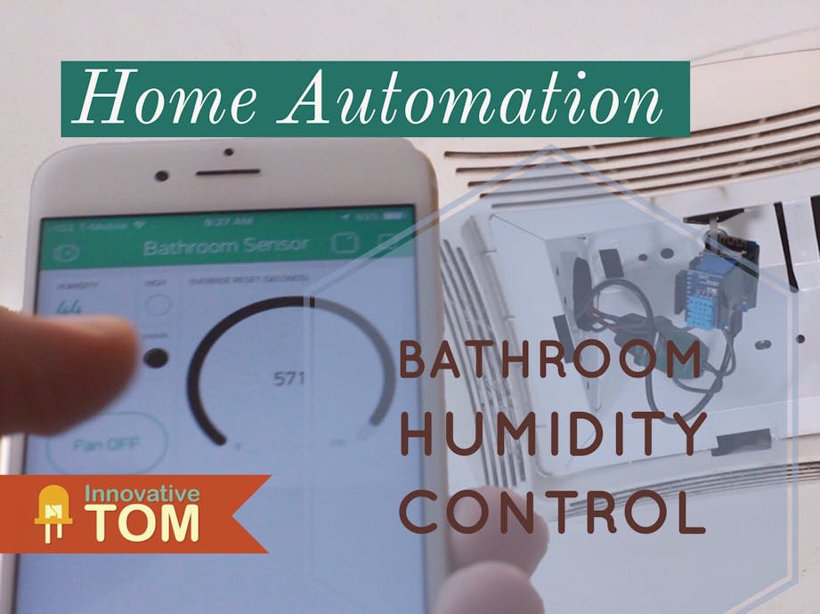 Wifi Bathroom Humidity Sensor With Fan Control Hackster Io