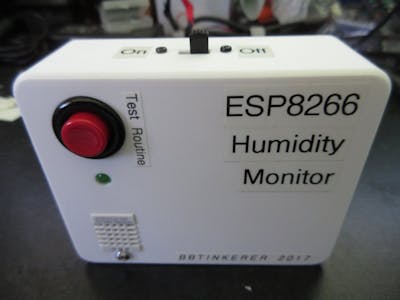 Storage Bin Humidity Monitor