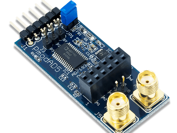 Using the Pmod AD5 with Arduino Uno