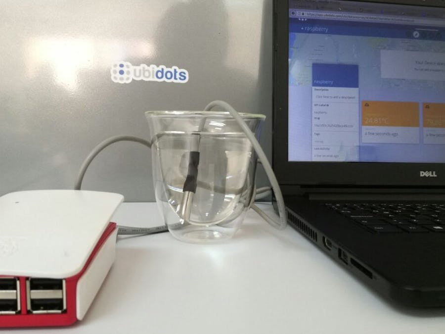 DIY Raspberry Pi Temperature System with Ubidots