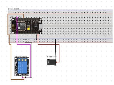 IOT Relay Module Using NodeMCU