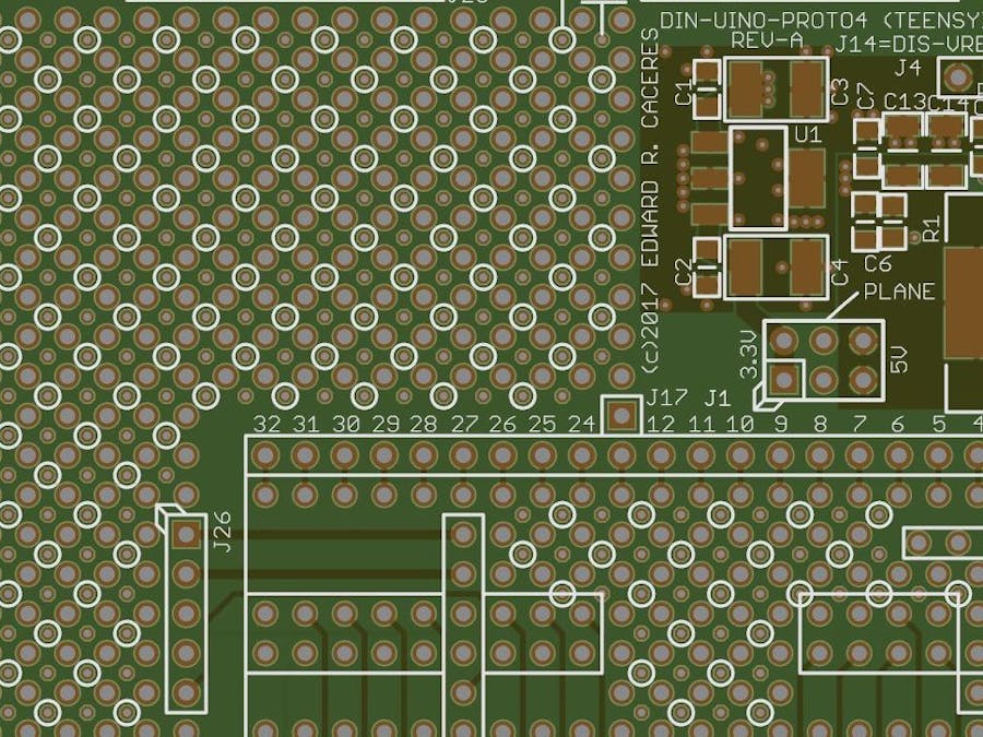 DIN-Uino Proto4 (for Teensy 3.x)