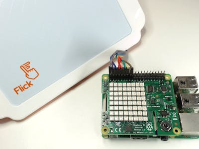 Control your Raspberry Pi Sense HAT using gestures with F...