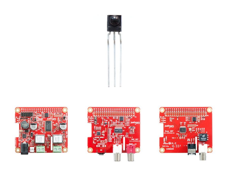 How To Add An IR Receiver To Your JustBoom Boards