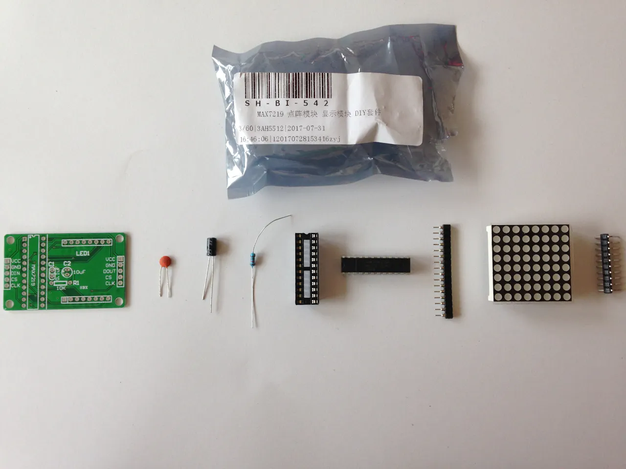 Max7219 8x8 Matrix Led Hackster Io