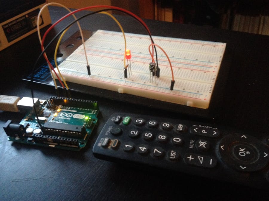 Control an LED with the Remote Control