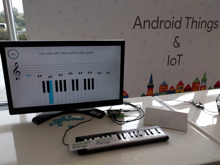 Piano Hero Game Using Android Things