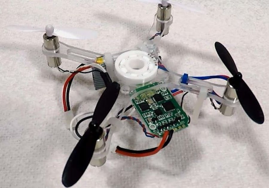 SpinnerDrone Flies and Spins!