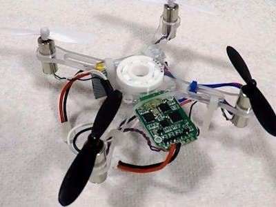 SpinnerDrone Flies and Spins!