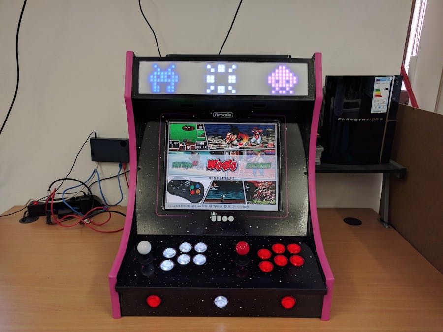 Bartop Arcade Cabinet with UDOO X86