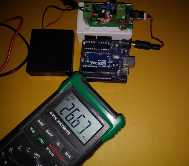 When Arduino UNO is powered on