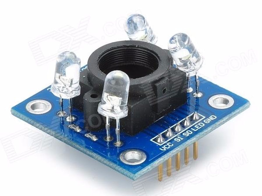 Arduino Chameleon Using TCS3200