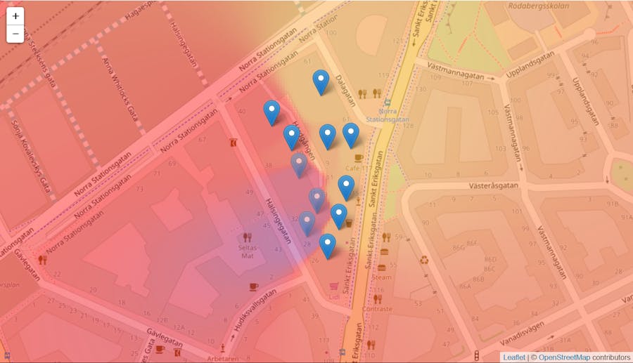 Sensor Map with a RPi Zero W, SensorTags and 6lowpan