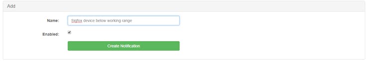 Create Notification