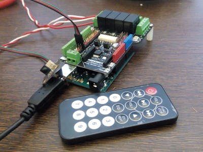 IR Home Automation on DFRobot's Relay Shield