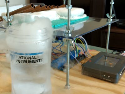 Robotic Instrument Makes Dry Ice Sing!