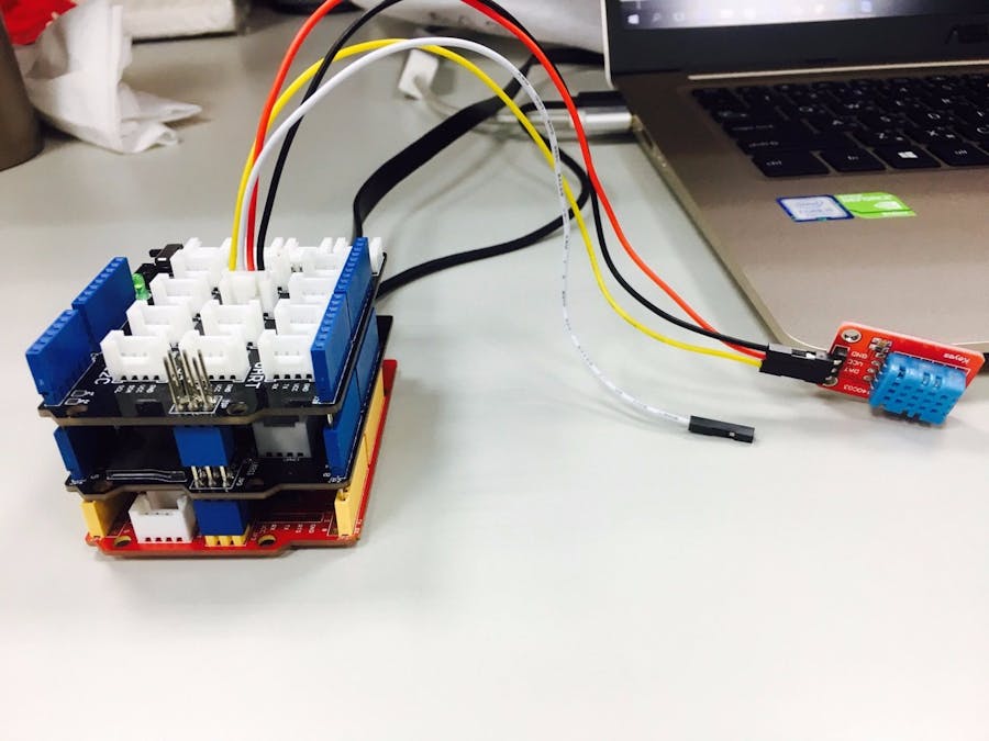 How to Show DHT11 Data on QNAP QIOT Dashboard